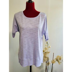 NWT Workshop purple tee kimono sleeve size M 380